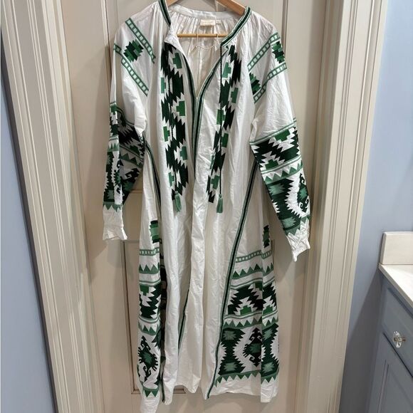 NWOT tuckernuck Julia Amory Coatue Caftan Size LARGE - Picture 1 of 7